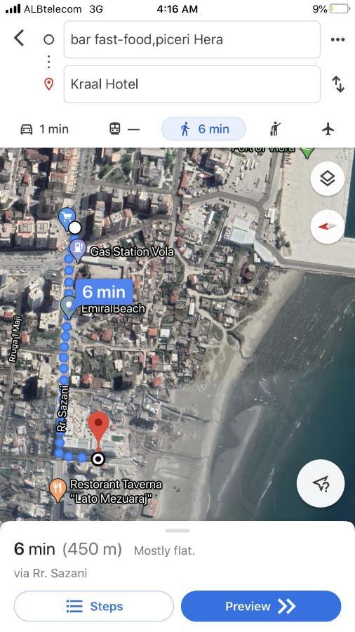 Vlorë Lovely Place. Close To Beach & Boulevard מראה חיצוני תמונה